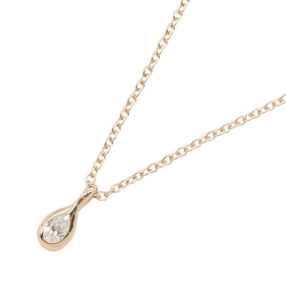 Tiffany & Co. Diamond Necklace, 18K Pink Gold (PG) Women's, Tone, Clear Tone